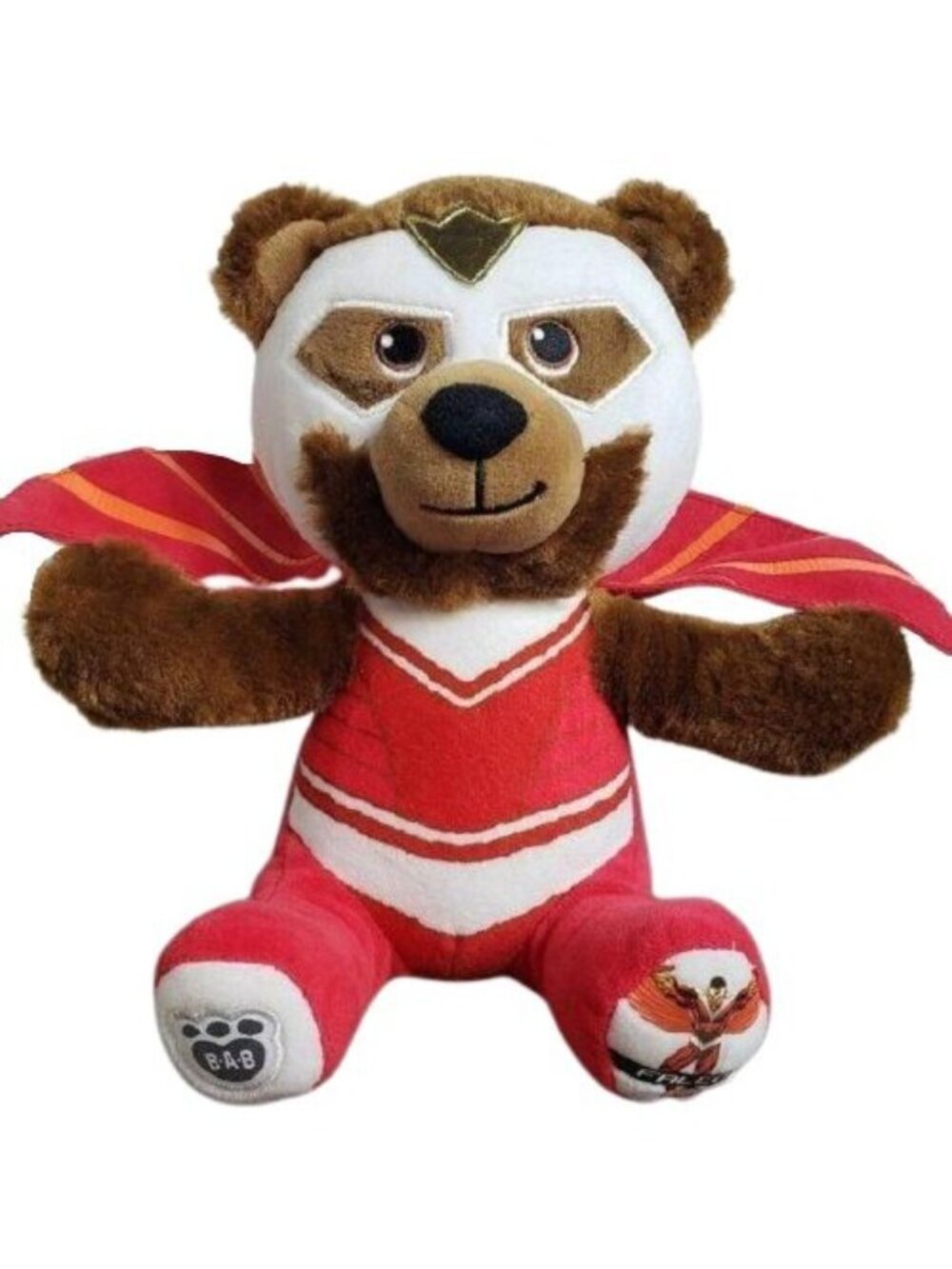 Marvel Falcon Build-A-Bear Plush Toy  Red Cape  Mask 8 Inches Collectible Toddle